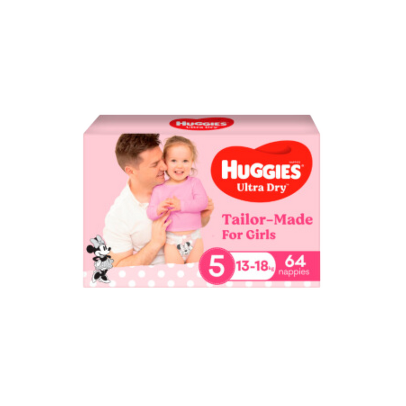 The Huggies Walker Girl Box 96's