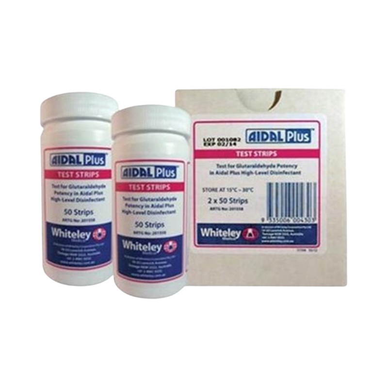 The Aidal Plus Test Strips 2 x 50 Strips per Box