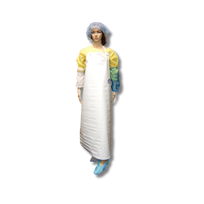 The Apron Heavy Duty PVC White 87 x 129cm