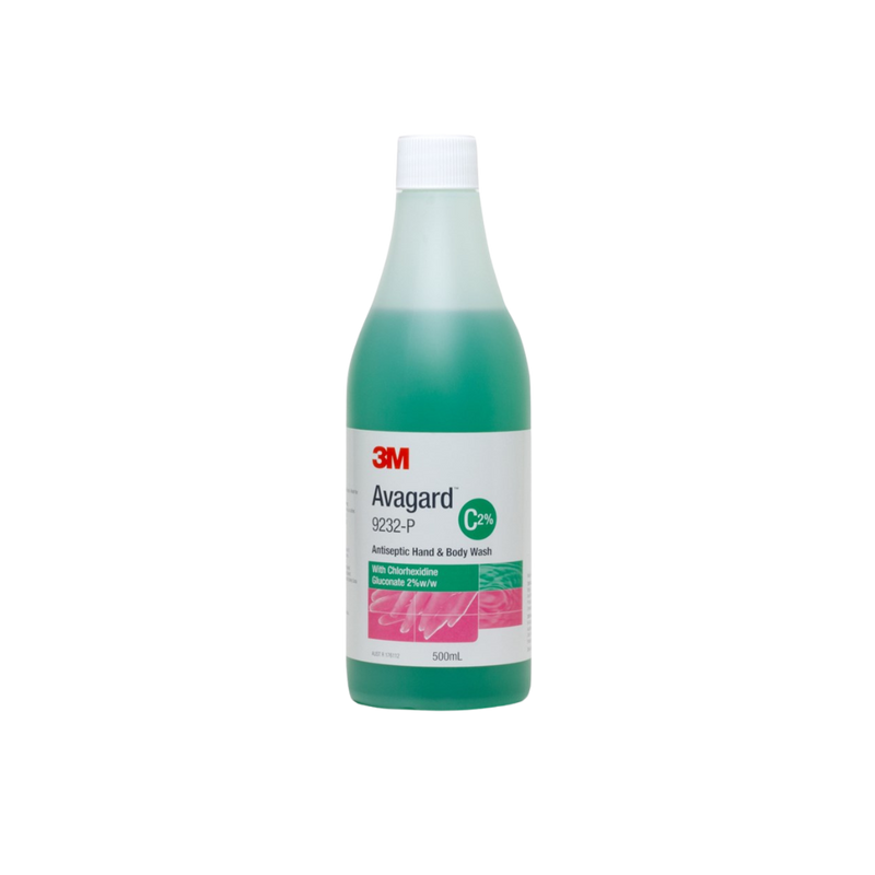 The Avagard Antiseptic Hand & Body Wash 2% Chlorhexidine 500ml