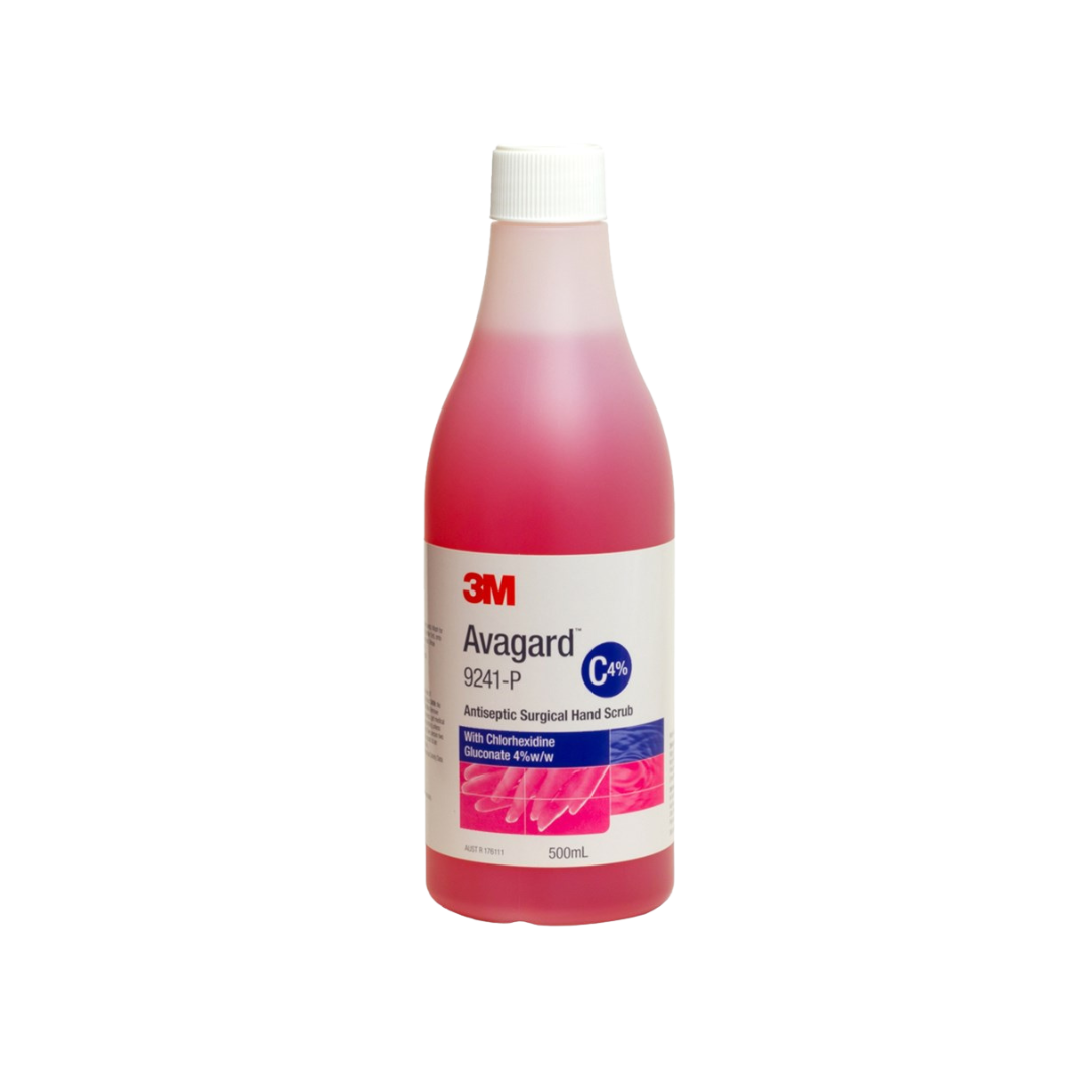 Avagard Antiseptic Surgical Hand Scrub Chlorhexidine Gluconate 4% 500ml 9241P