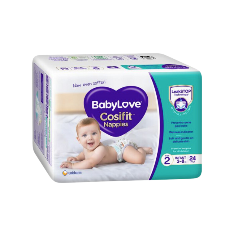 The BabyLove C/Pack Infant (Size 2) 96's