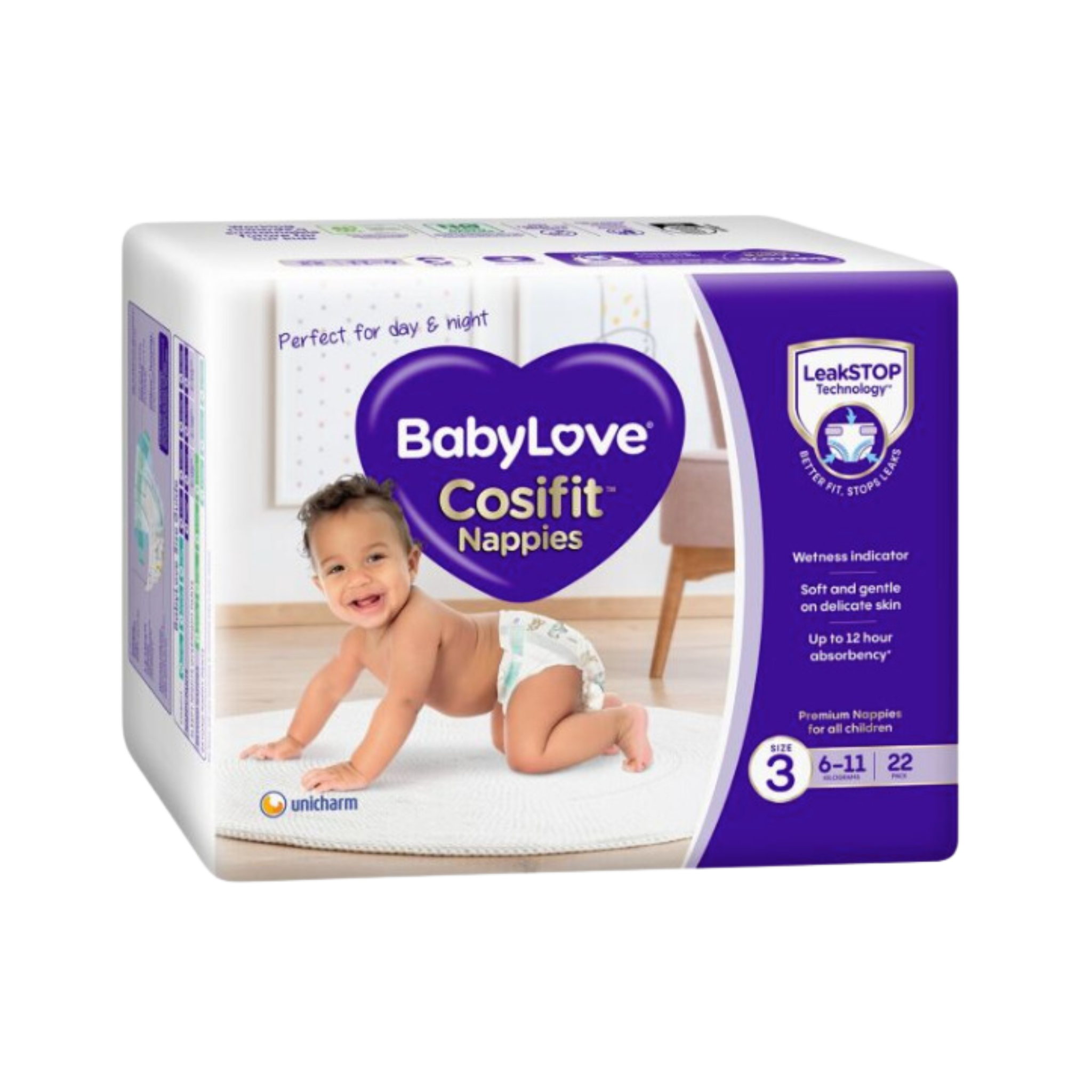 BabyLove C/Pack Crawler (Size 3) 88's