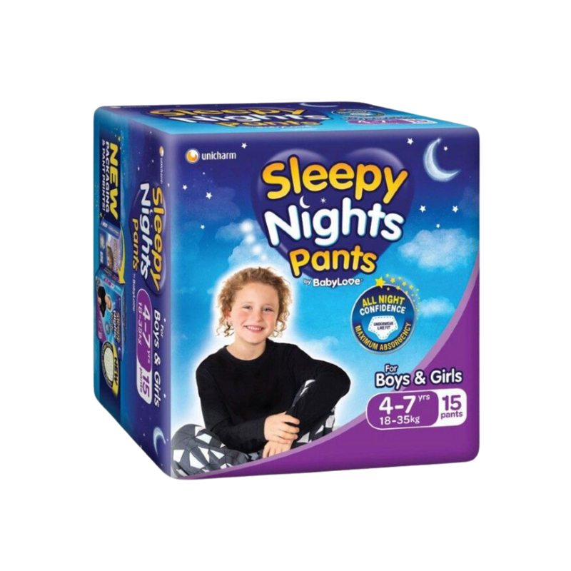 The Babylove Sleepy Nights 4–7yo 4x15's