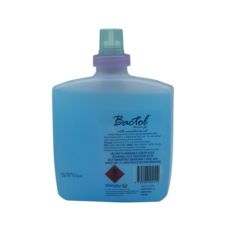The Bactol Alcohol Gel Waterless Hand Cleanser 1Ltr