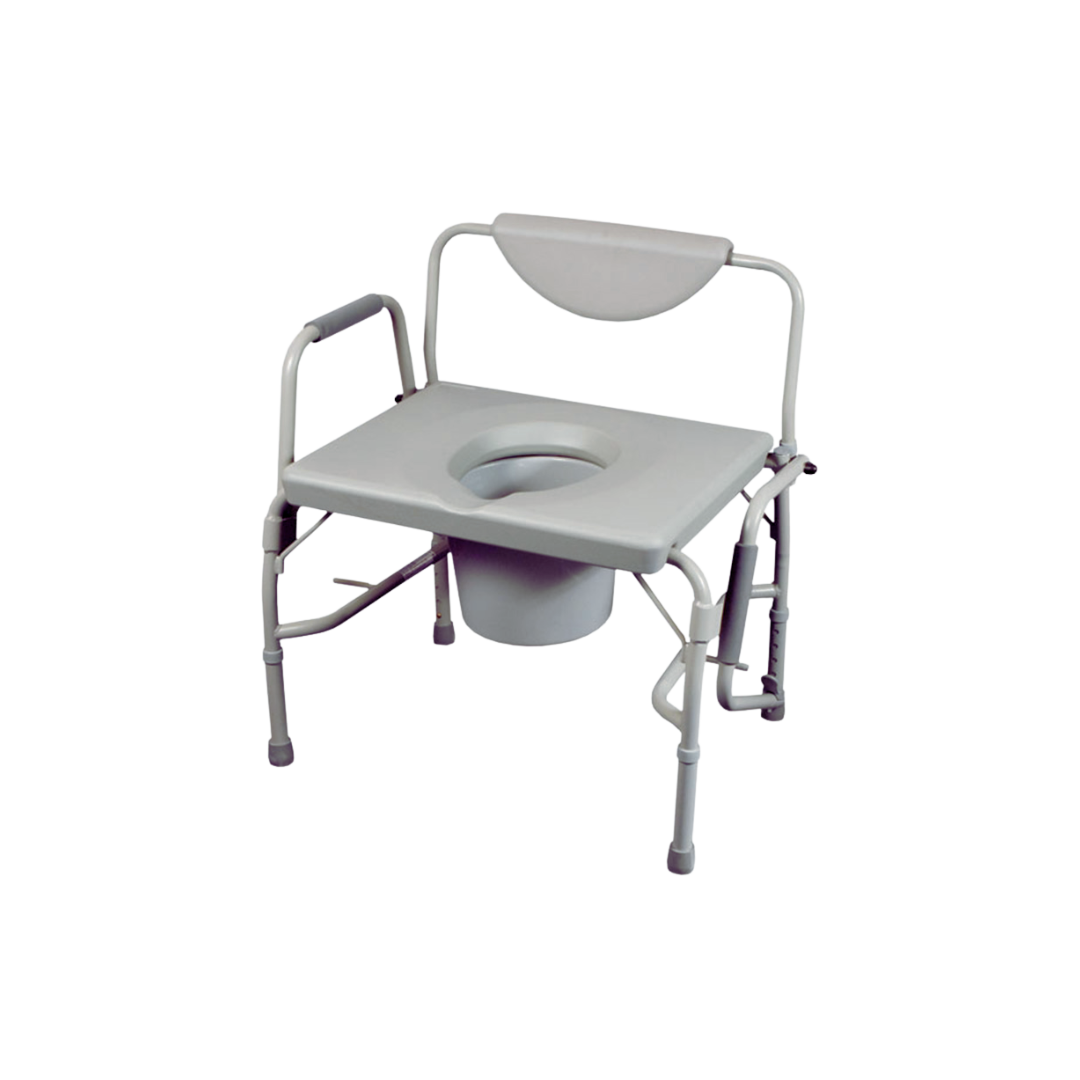 Bariatric Drop Arm Commode/Over Toilet Aid - Bariatric Equipment - NDIS