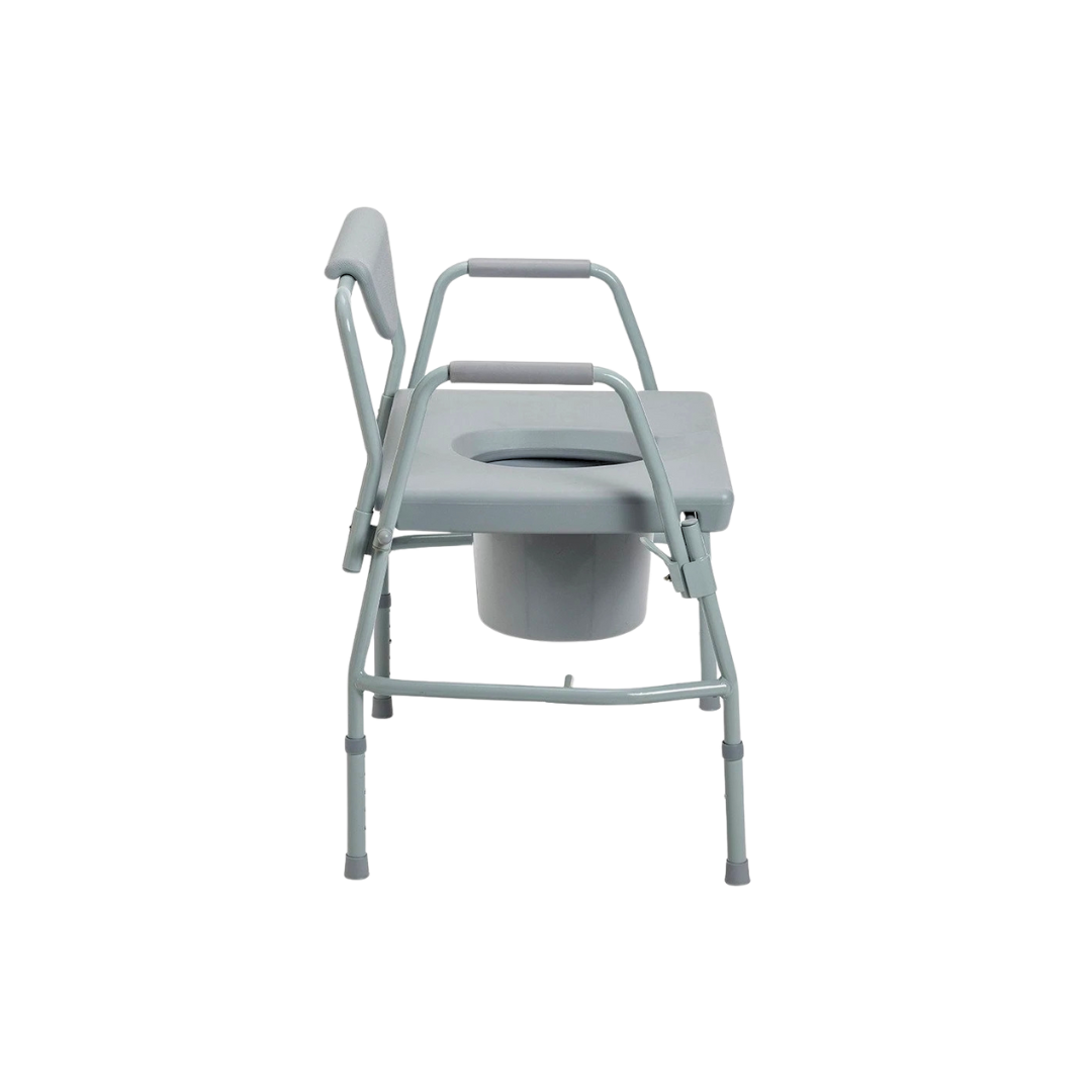 Bariatric Drop Arm Commode/Over Toilet Aid - Bariatric Equipment - NDIS