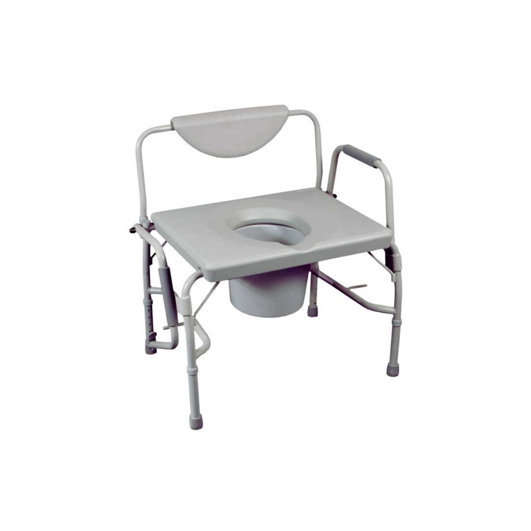 Bariatric Drop Arm Commode/Over Toilet Aid - Bariatric Equipment - NDIS