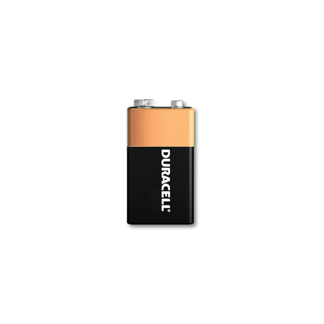 Battery Duracell Alkaline 9V (Box of 12)