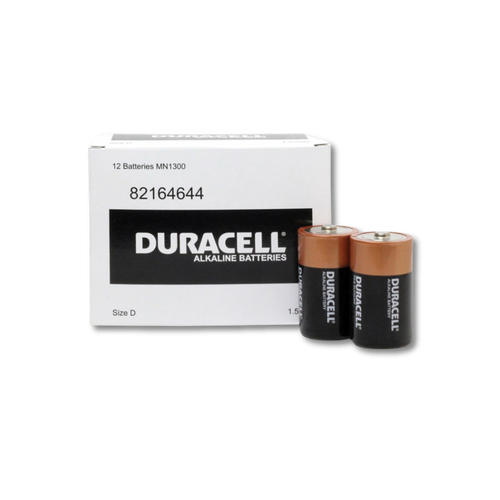 Battery Duracell Alkaline Size D (Box of 12)