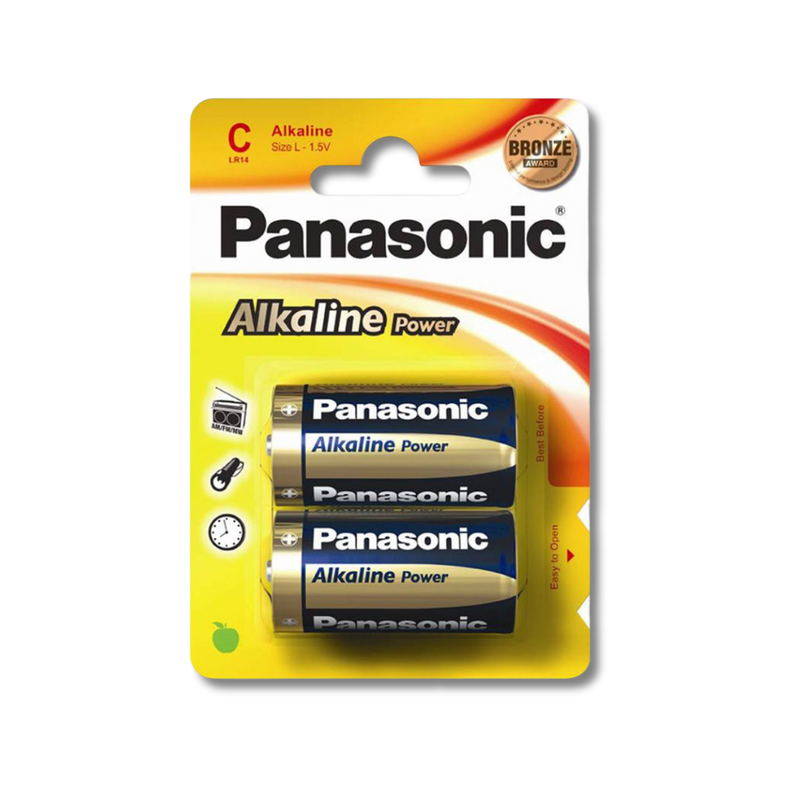 The Battery Panasonic Alkaline Size C