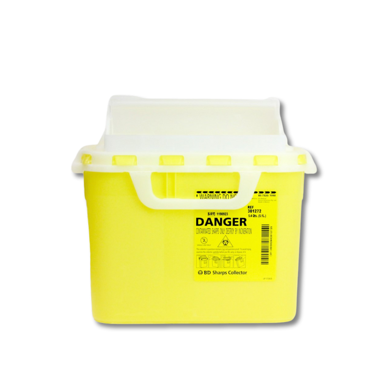 The Bio-Hazard Collector B.D. Next Generation Sharps 5.1 Litre