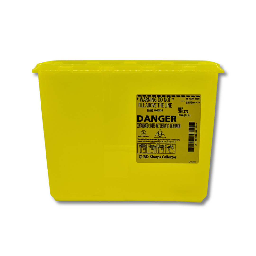 Bio-Hazard Collector B.D. Sharps 7.6ltr Next Generation