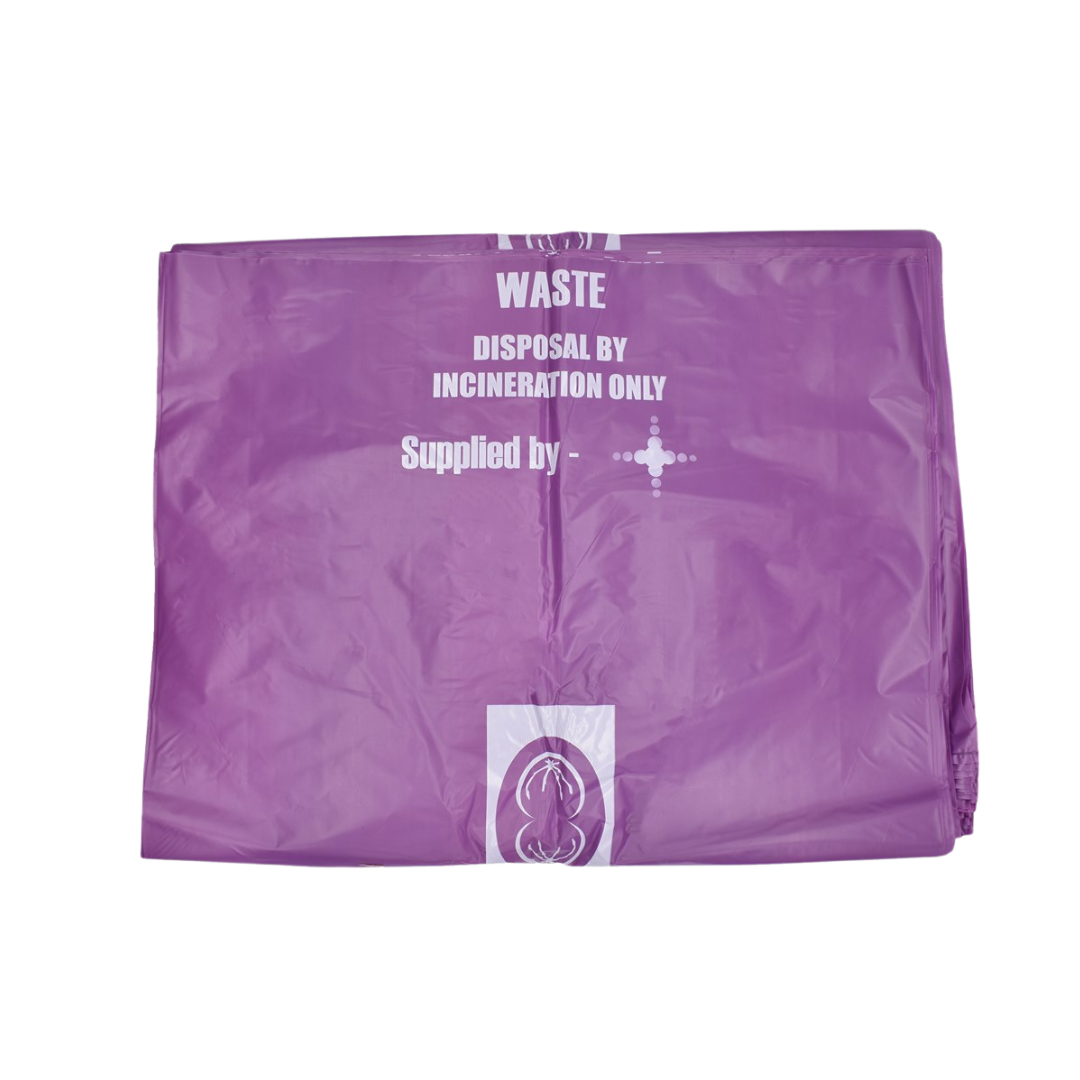Bio-Hazard Waste Bag Cytotoxic Purple 59 x120cm 30um 120L