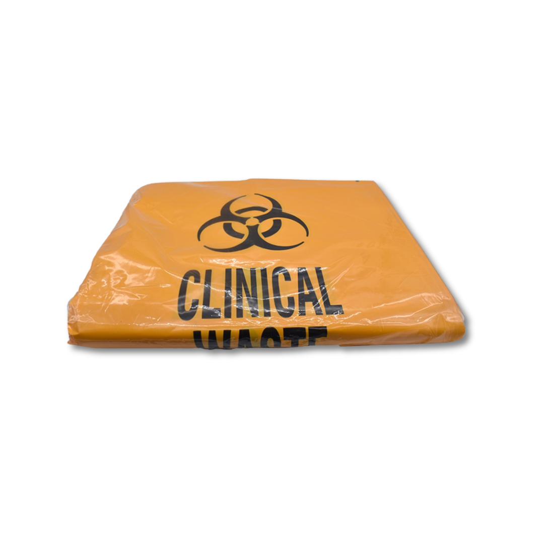 Bio-Hazard Waste Bag Yellow 100 x 77cm Gussetted 75L IW7511LD 60UM