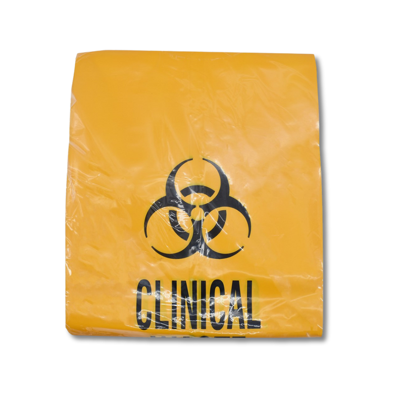 The Bio-Hazard Waste Bag Yellow 92.5 x 54cm Gussetted 60L IW607LD 60UM