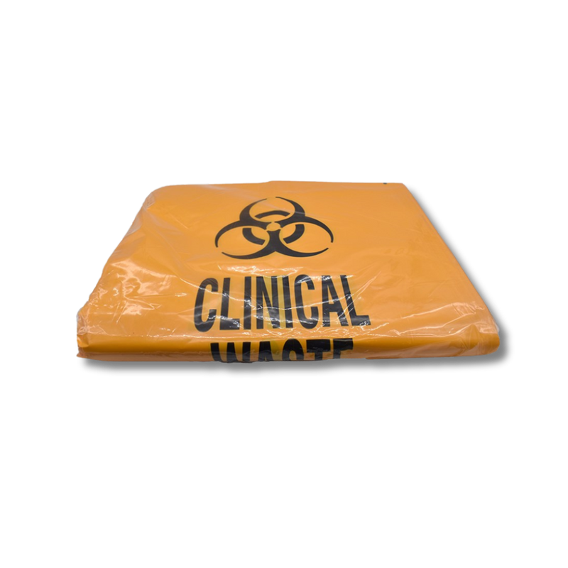 The Bio-Hazard Waste Bag Yellow 95 x 77cm 75L Gussetted IW7517LD 75UM