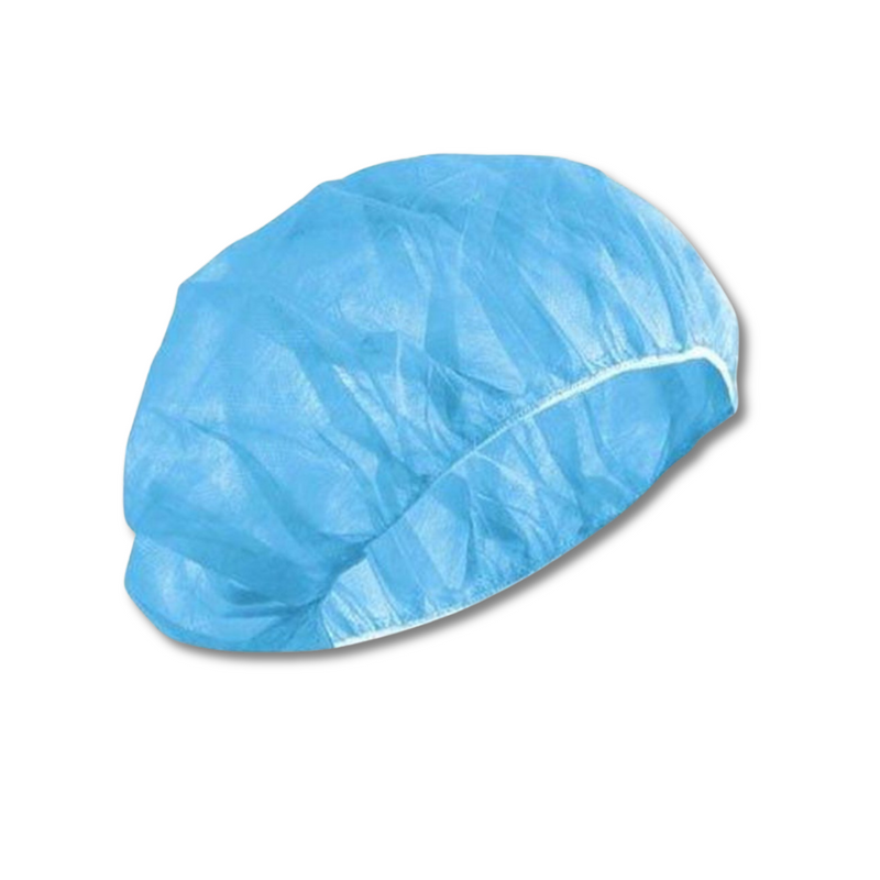 The Bouffant Cap Disp Non Woven Blue