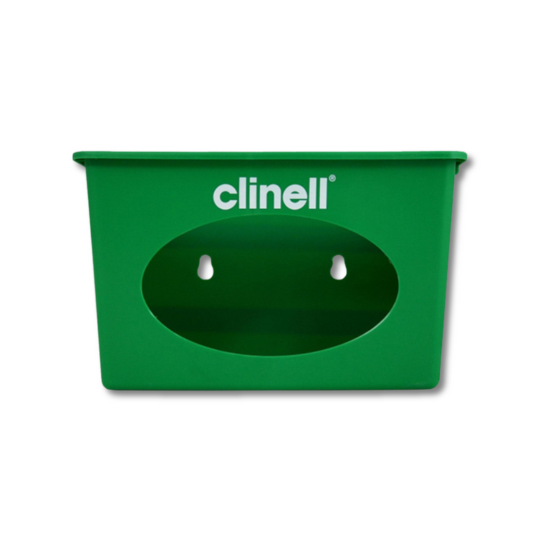 The Bracket for Clinell Universal Sanitising Wipes P200 Green