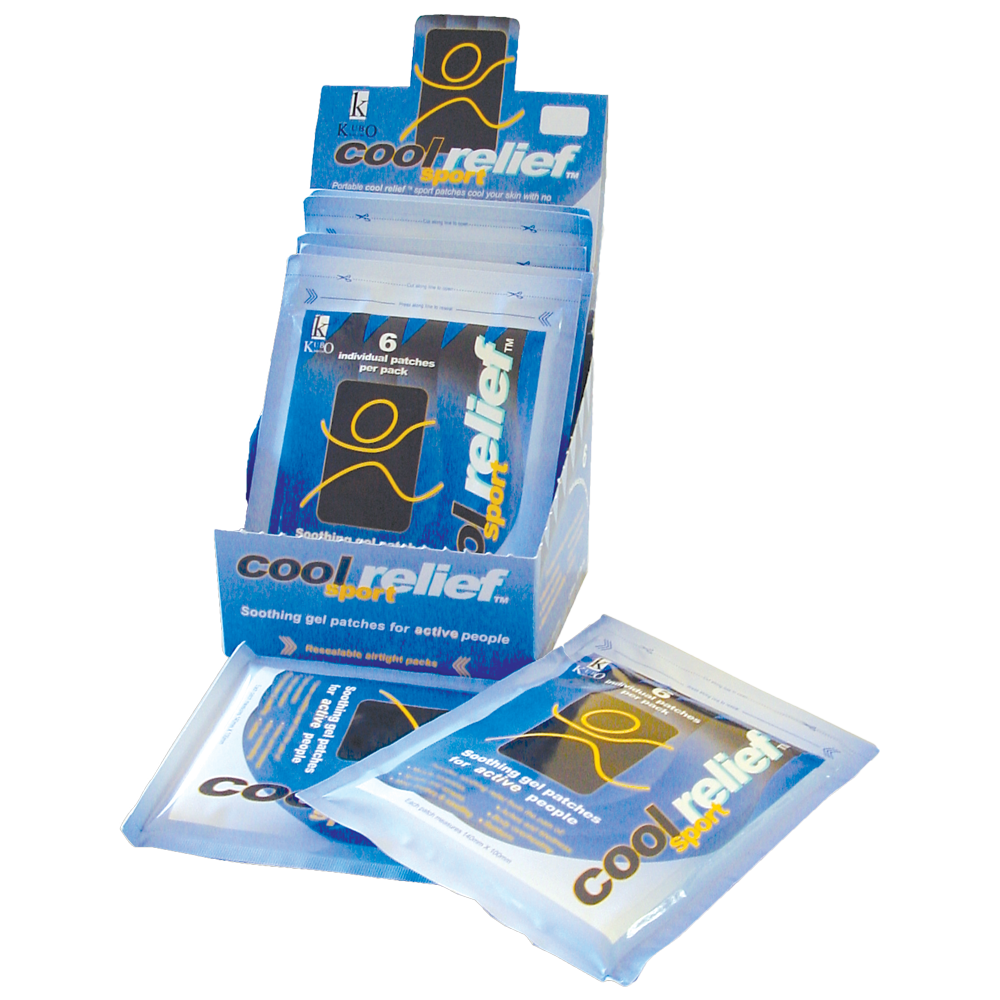 COOL RELIEF Cold Gel Patches Pouch/6