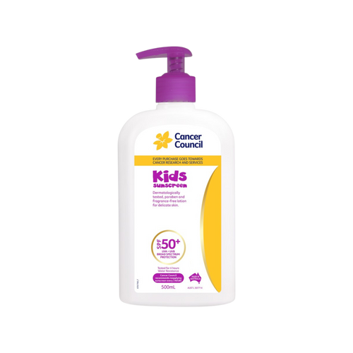 Cancer Council Kids Sunscreen 500ml SPF50+