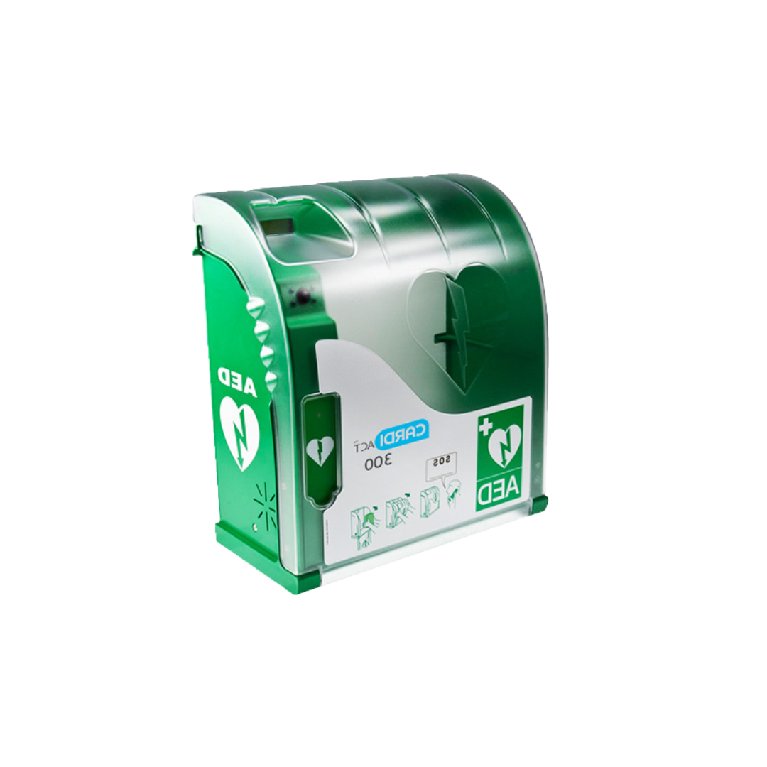 CardiAct Connect Secure Cabinet with Options - Public Access AEDs - NDIS
