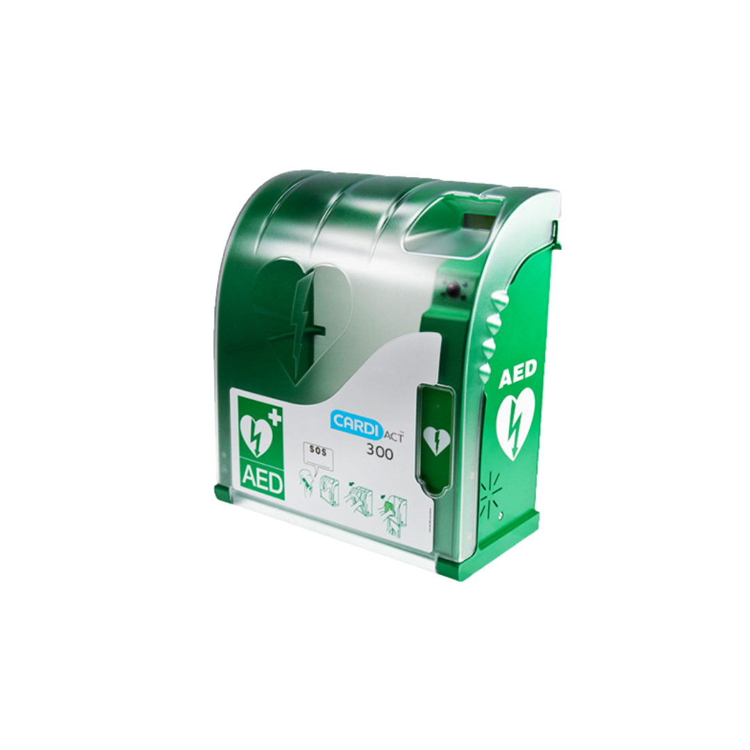 CardiAct Connect Secure Cabinet with Options - Public Access AEDs - NDIS