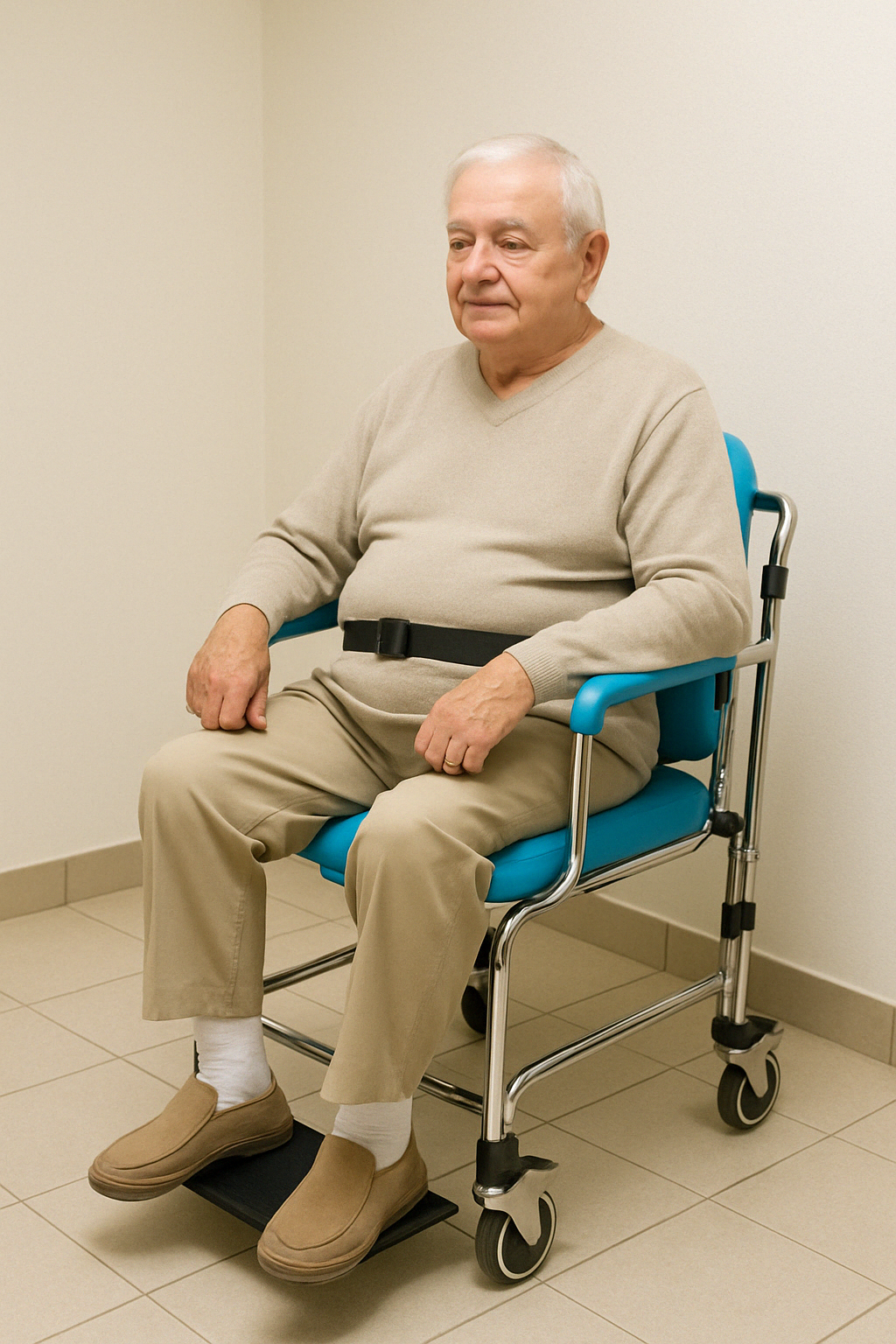 Mobile Shower Commode 46cm