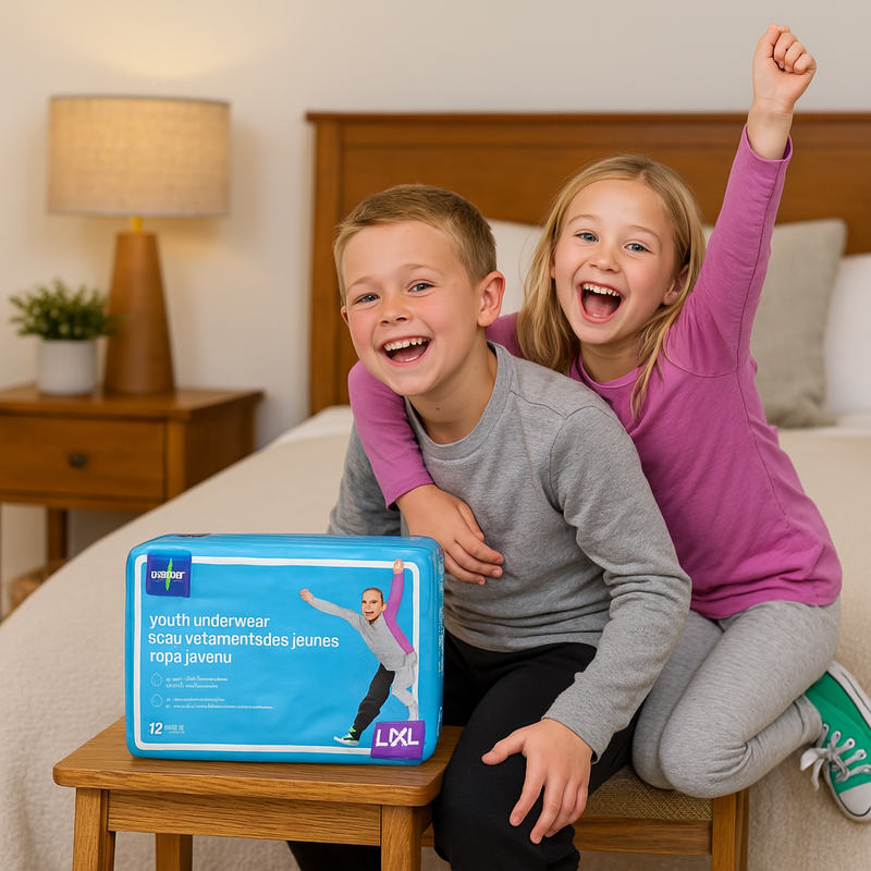 Discreet Fit, Dependable Protection for Growing Bodies