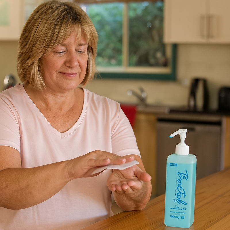 Clean Hands, No Rinse Needed