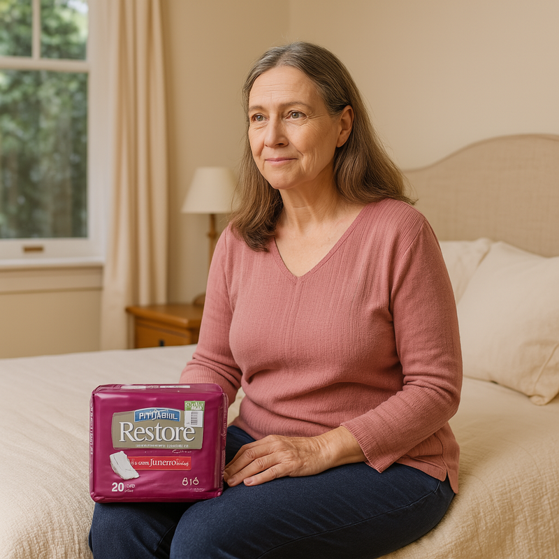Discreet Protection with Built-In Skin Support