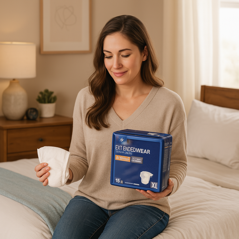 Maximum Absorbency, Lasting Confidence