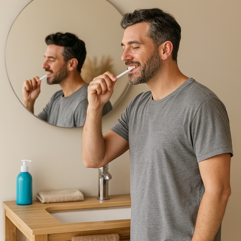 Brush and Suction in One Step