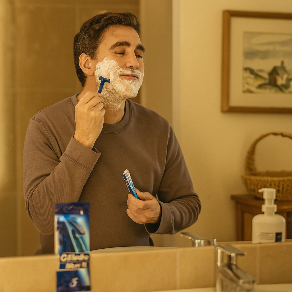 Gillette Blue 2 Razor Twin Blade Fixed Pack 5