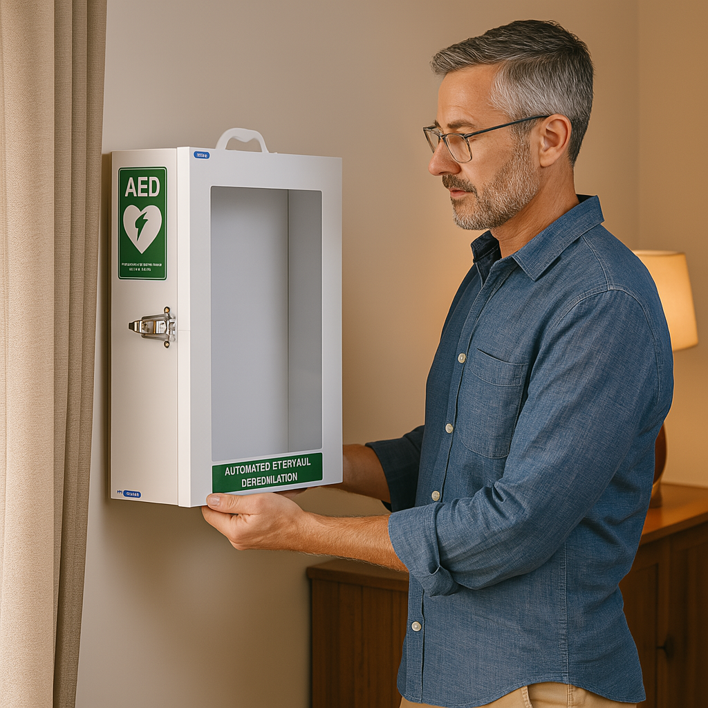 Custom AED Cabinet 45 x 35.5 x 14.5cm