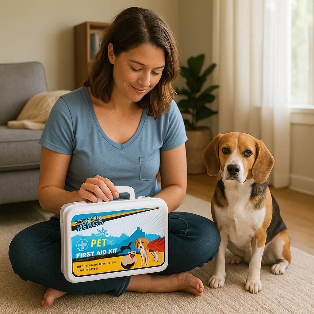 CUSTOM Pet Plastic Waterproof First Aid Kit