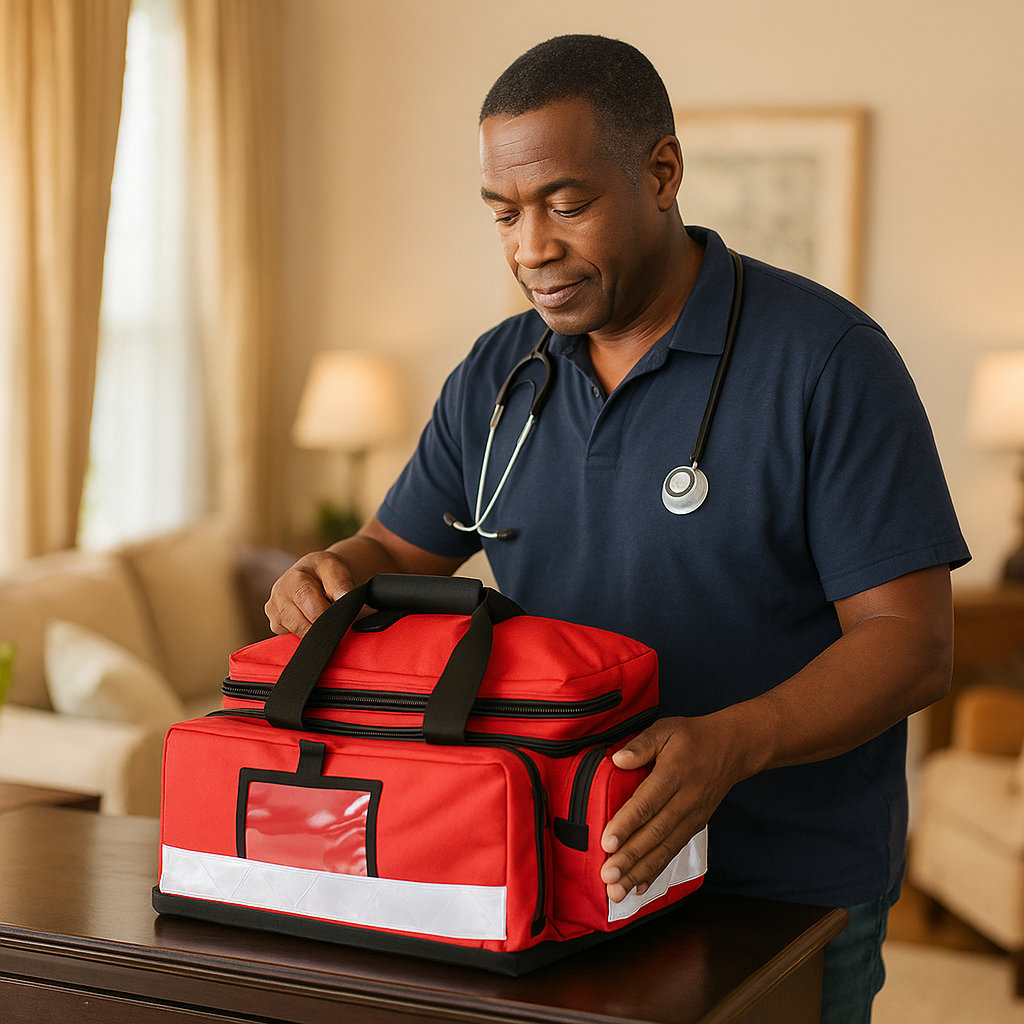 Large Red Softpack Trauma First Aid Kit