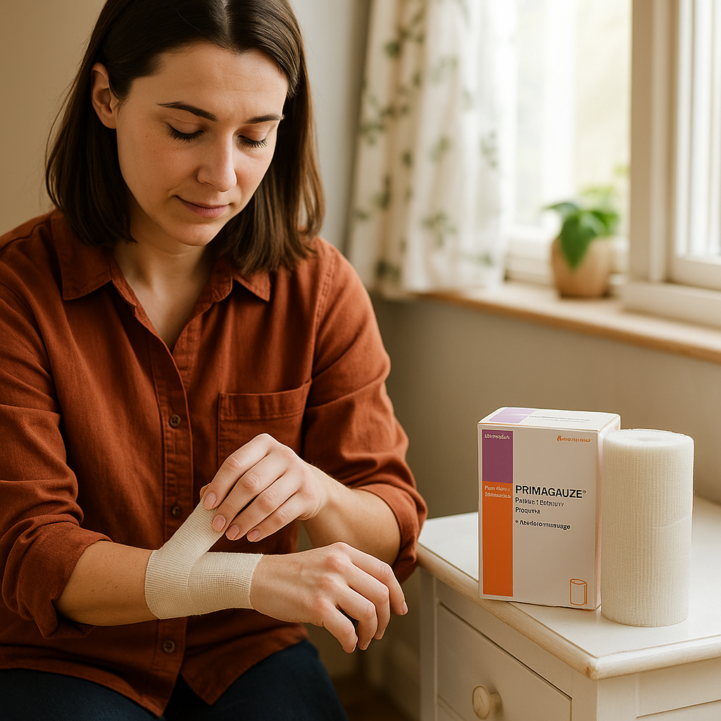 Primagauze 10cm x 2m Elastic Cohesive Bandage