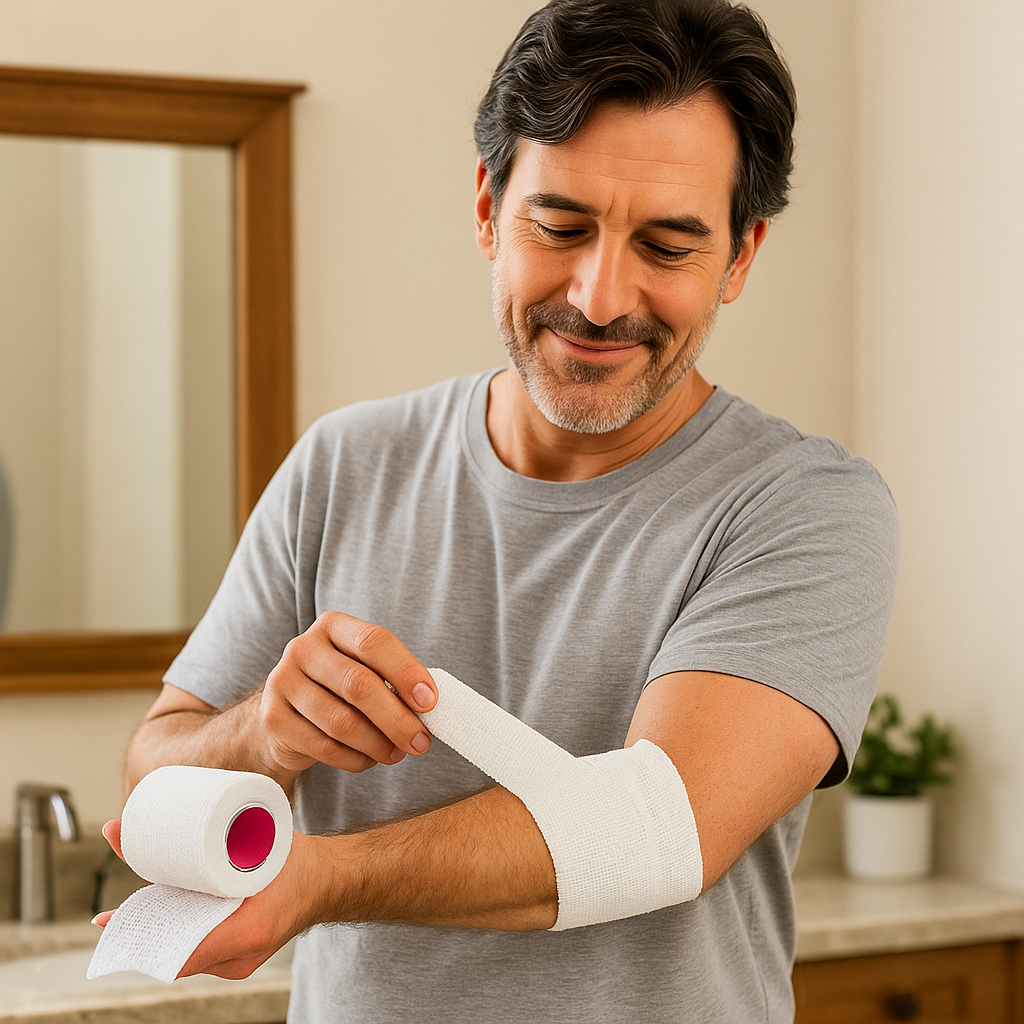 Cohesive Gauze Bandage 6cm x 4m Peha-Haft L.F