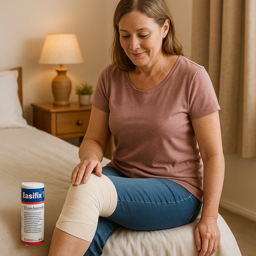 Tensocrepe Bandages Medium White 15cm x 1.5m