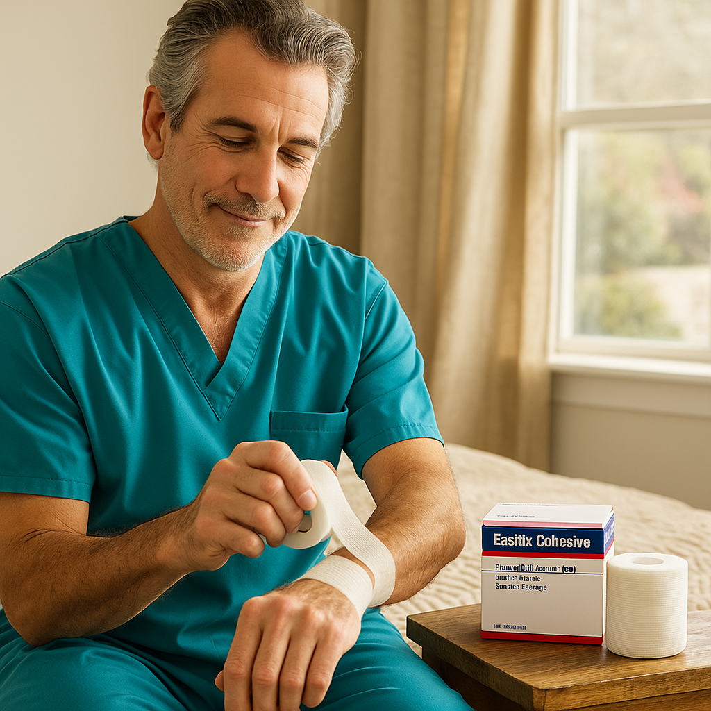 Easifix Cohesive Bandage 8cm x 20m
