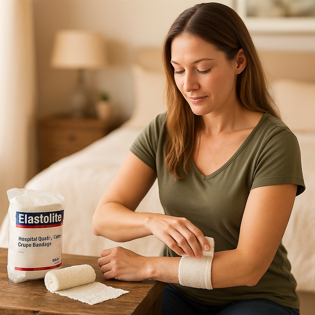 Elastolite Crepe Bandages Hospital 15cm x. 1.5m