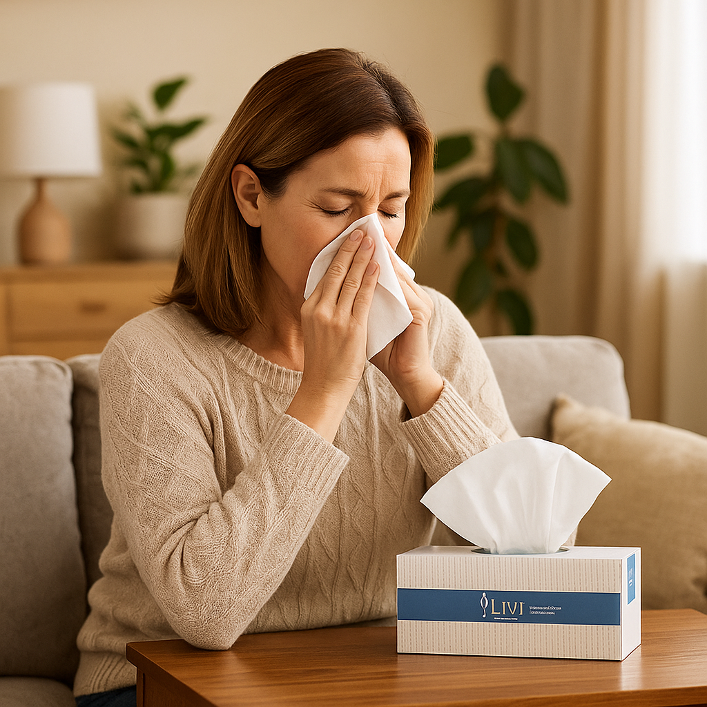 Facial Tissues Livi Essentials 2 Ply 200's