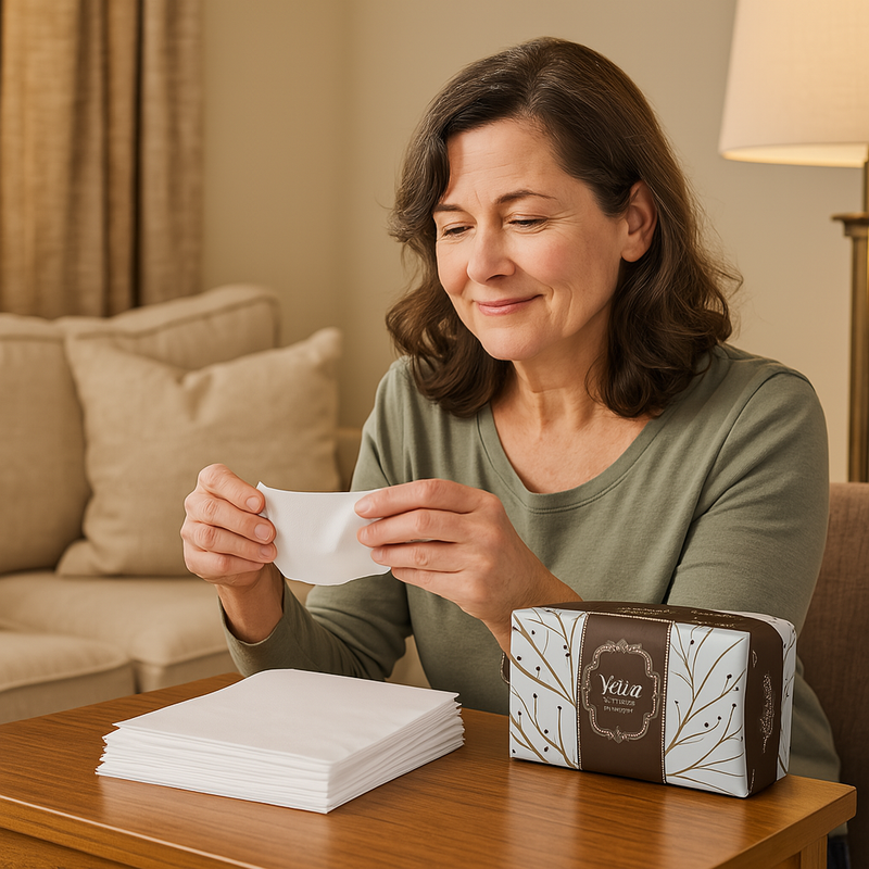 Extra-Large Wipes for Comfort and Control