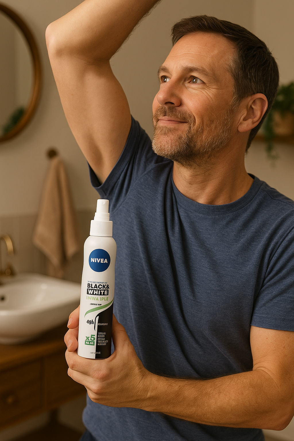 Nivea Deodorant Spray Invis B&W Fresh 250ml