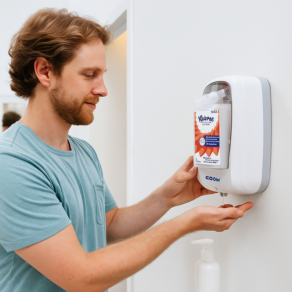 Kleenex Alcohol Foam Hand Sanitiser 1L