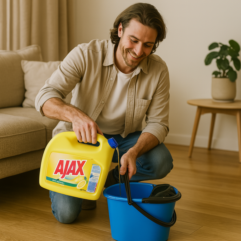 Sparkling Floors with a Fresh Lemon Finish