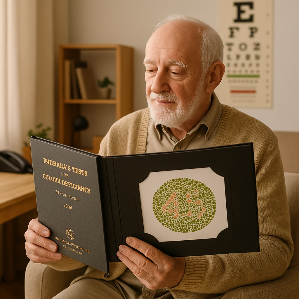 Ishihara Test Book 38 Plate
