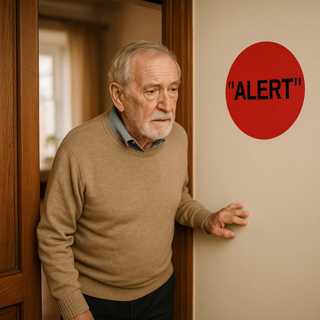 Medical Labels (Alert) Round Red