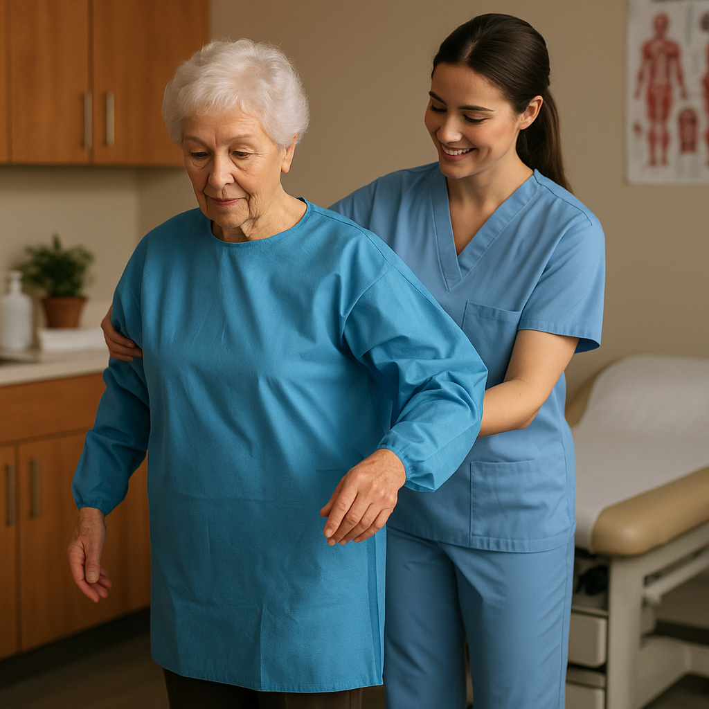 Examination Gown Level 3 SMS Large Ctn 50